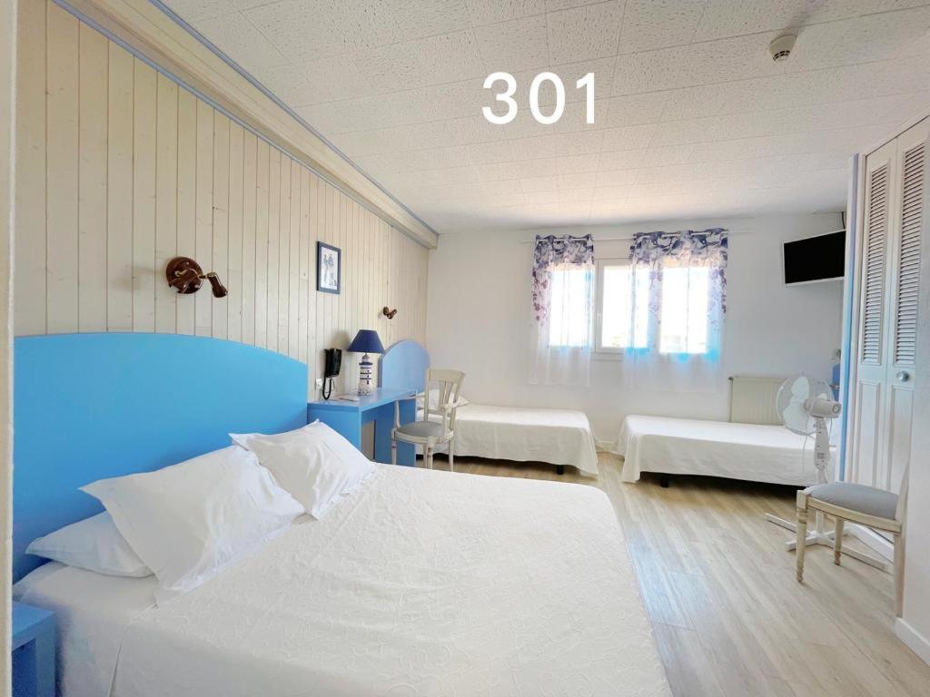 Hotel De La Plage 2 Etoiles Valras-Plage Exteriör bild