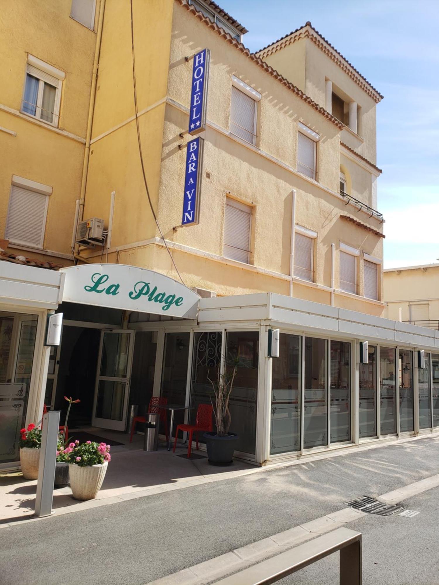 Hotel De La Plage 2 Etoiles Valras-Plage Exteriör bild